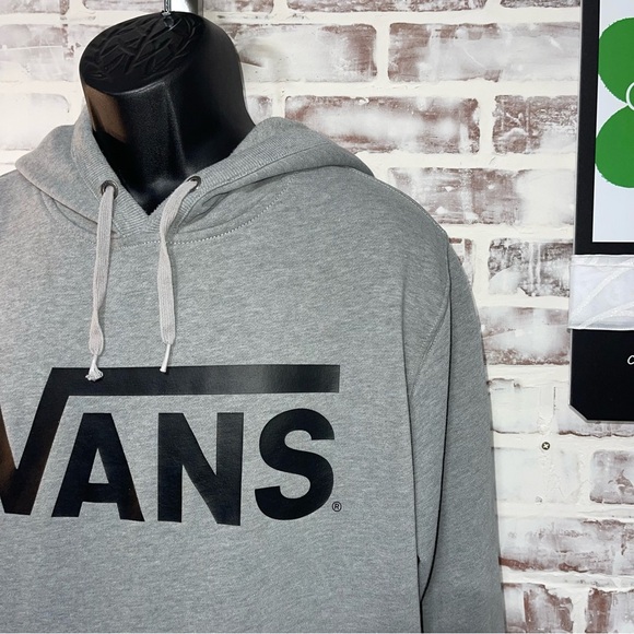 Vans Gray Sweatshirt Casual Streetwear medium - Picture 2 of 6
